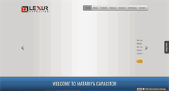 Desktop Screenshot of lexurcapacitor.com